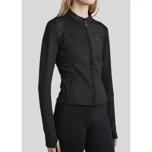 Polo de equitación de manga larga con cremallera completa para mujer Montar Claire image-2