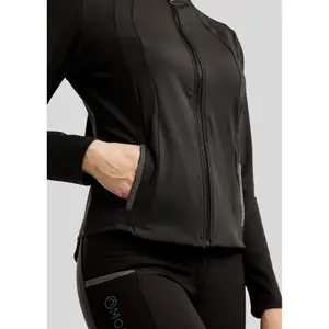 Women's full-zip riding jacket Montar Gloria Caviar Tape image-2