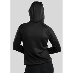 Women's full-zip hooded riding jacket Montar Blair Gun Metal Crystals Logo image-2