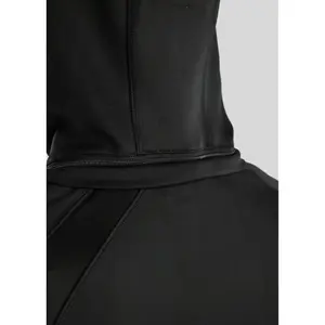 Women's full-zip hooded riding jacket Montar Blair Gun Metal Crystals Logo image-4