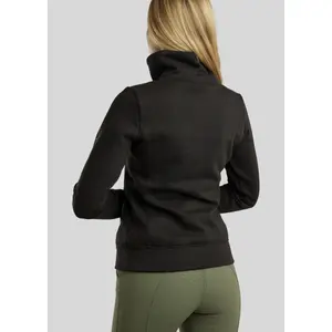 Sweatshirt Reiten mit Reißverschlusskragen, Damen Montar Naja image-1