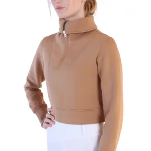 Sweatshirt Reiten mit Reißverschlusskragen, Damen Montar Simone image-2