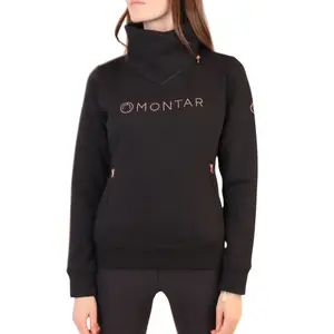 Reit-Sweatshirt mit Reißverschlusskragen, Mädchen Montar Naja image-0