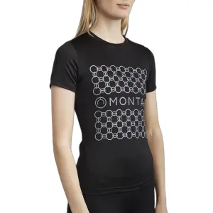 T-shirt da equitazione donna Montar Chain image-0