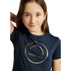 lány póló Montar Sille Gun Metal Logo image-2