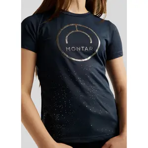 lány póló Montar Sille Gun Metal Logo image-0