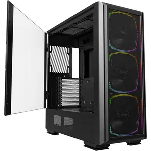 Case PC mid-tower con pannelli in vetro Montech E-ATX Sky Two GX RGB image-1