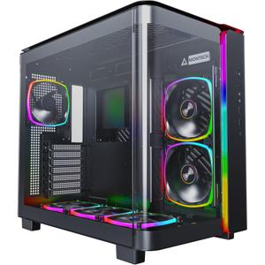 Boîtier PC moyen tour avec panneaux vitrés Montech ATX Montech King 95 Pro
