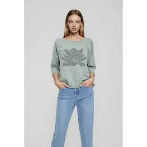 Sweatshirt woman Moodo L-BL-4904 image-1