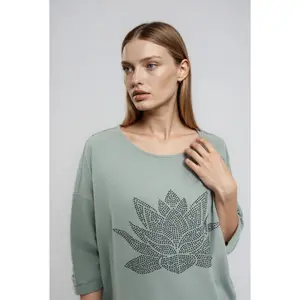 Sweatshirt woman Moodo L-BL-4904 image-3