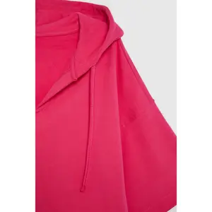 Camisola com capuz para mulher Moodo L-BL-4918 image-1