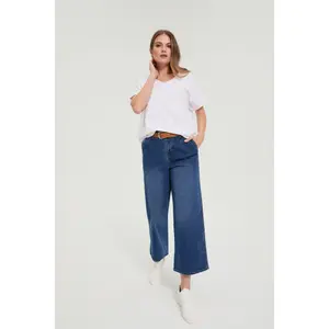 Jeans relaxed femme Moodo L-JE-4900 image-2