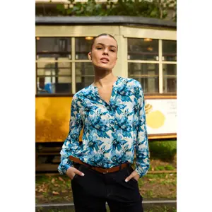 Women's long sleeve blouse Moodo L-KO-4906 image-1
