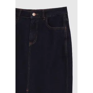 Denim skirt for women Moodo L-SC-4900 image-4