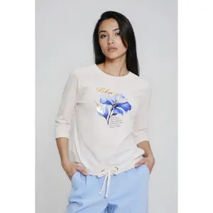 Women's long sleeve T-shirt Moodo L-TS-4906 image-1