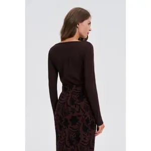 T-shirt manches longues femme Moodo Z-TS-4803 image-3