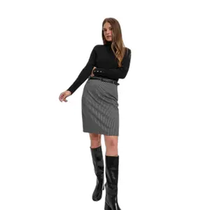 Jersey de cuello alto para mujer Moodo Z-TS-4818 image-1