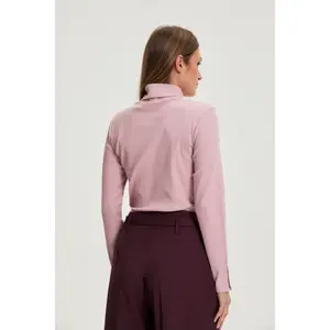 Jersey de cuello alto para mujer Moodo Z-TS-4818 image-3