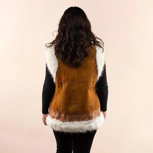 Dámský bezrukávový cardigan Moonrise Afghan Aicha image-2