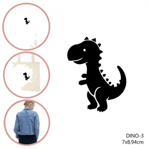 Textilplåster för kvinnor Moonrise DIY Dino-3 image-0