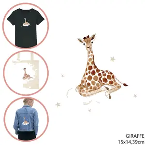 Textilplåster för kvinnor Moonrise DIY Giraffe image-0