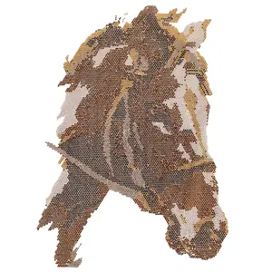 Textile patch Moonrise DIY Glitter Horse image-0