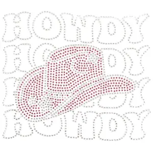 Textile patch Moonrise DIY Glitter Howdy image-0