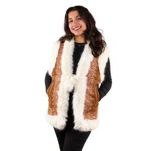 Dámský bezrukávový cardigan Moonrise Afghan Gwen