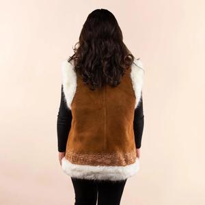 Dámský bezrukávový cardigan Moonrise Afghan Gwen image-2