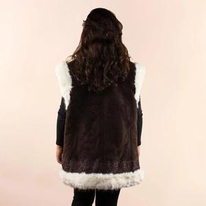 Dámský bezrukávový cardigan Moonrise Afghan Hannah image-2