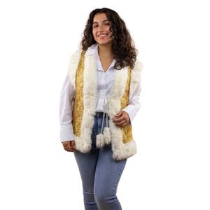 Dámský bezrukávový cardigan Moonrise Afghan Izzy