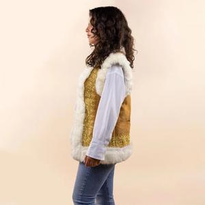 Dámský bezrukávový cardigan Moonrise Afghan Izzy image-1