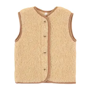 Fleece uden ærmer til piger Moonrise Avery image-0