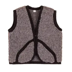 Fleece uden ærmer til piger Moonrise Billie image-0