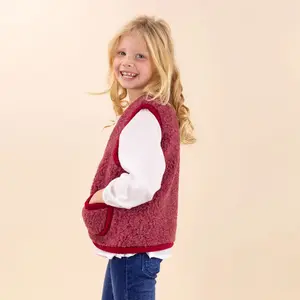Girls' sleeveless fleece Moonrise image-3