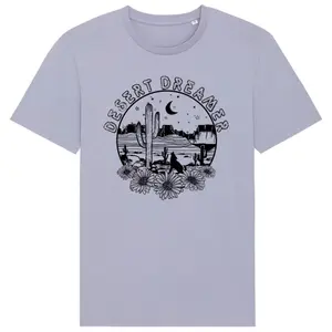 Women's western T-shirt Moonrise Desert Dreamer image-0