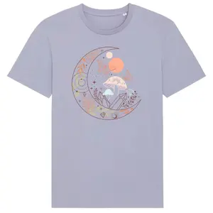 Women's western T-shirt Moonrise Moon image-0