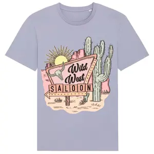T-shirt western donna Moonrise Wild West Saloon image-0