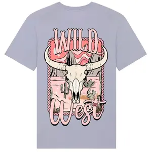 T-shirt western feminino Moonrise Wild West image-1