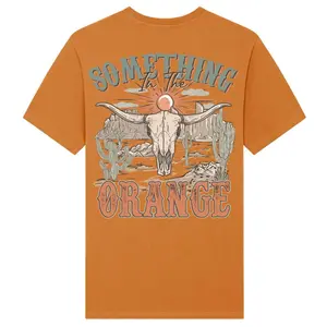 Women's T-shirt Moonrise Something Orange image-0