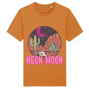 Women's T-shirt Moonrise Neon Moon image-0