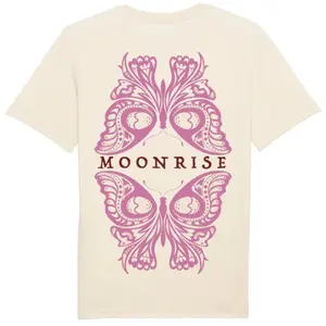 Women's western T-shirt Moonrise Butterfly image-0