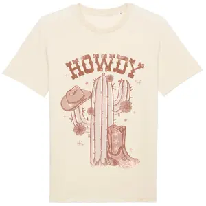 Women's western T-shirt Moonrise Howdy image-0