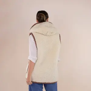 Ärmellose Damen-Hoodie-Fleecejacke Moonrise Hala image-2