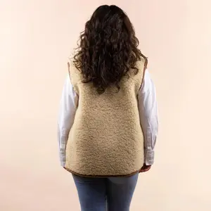 Chaleco de lana sin mangas mujer Moonrise image-2