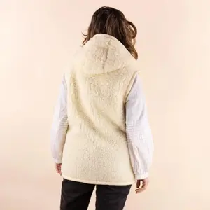 Zip-Hoodie i Ull Dam Moonrise image-2