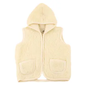 Zip-Hoodie i Ull Dam Moonrise