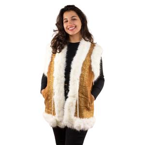 Dámský bezrukávový cardigan Moonrise Afghan Lois