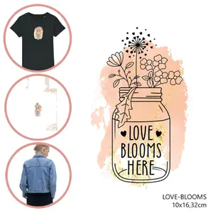 Fabric patch for women Moonrise DIY Love-Blooms image-0
