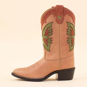 Baby girl cowboy boots Moonrise Olivia image-1